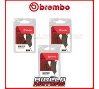 KIT PASTIGLIE FRENO BREMBO JOHN DEERE TX TURF GATER 2004 ANTERIORE + POSTERIORE