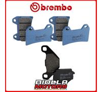 KIT PASTIGLIE FRENO BREMBO SACHS MADASS 500 2005 ANTERIORE + POSTERIORE [07 - -]