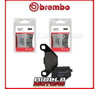 KIT PASTIGLIE FRENO BREMBO SACHS MADASS 500 2005 ANTERIORE + POSTERIORE [SR - -]