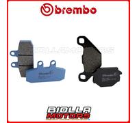 KIT PASTIGLIE FRENO BREMBO SACHS ROADSTER 125 2003 ANTERIORE + POSTERIORE [CC -