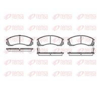 KIT PASTIGLIE FRENO Citroen C CROSSER Peugeot 4007 Mitsubishi L200 PAJERO