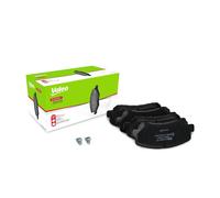 Kit Pastiglie Freno Dischi Frontale Verschleiß-alert 16,5 MM VALEO per U. A.