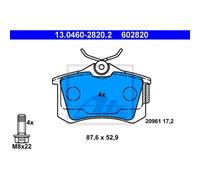 Kit Pastiglie Freno Disco Freno ATE per Audi A6 C5 (4B2)