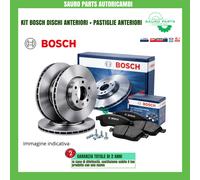 Kit pastiglie freno e dischi Anteriori BOSCH per Fiat Panda (169) Natural Power