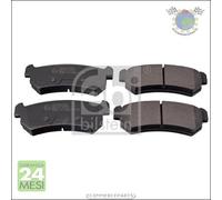 Kit Pastiglie freno Febi Posteriore per CHEVROLET LACETTI NUBIRA DAEWOO