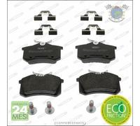 Kit pastiglie freno Ferodo Posteriore per AUDI A1 CITROEN BERLINGO C3 III C4 II