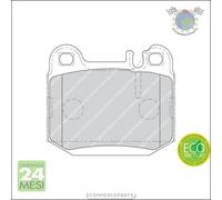 Kit pastiglie freno Ferodo Posteriore per MASERATI QUATTROPORTE MERCEDES CLASSE