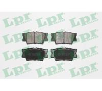 Kit pastiglie freno, Freno a disco 05P1281 LPR per TOYOTA