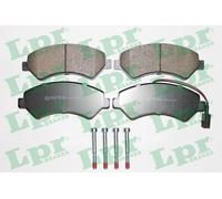 Kit pastiglie freno, Freno a disco 05P1288 LPR per FIAT CITROËN PEUGEOT