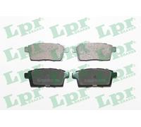 Kit pastiglie freno, Freno a disco 05P1572 LPR per MAZDA