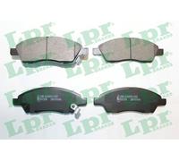 Kit pastiglie freno, Freno a disco 05P1686 LPR per NISSAN