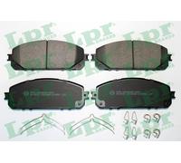 LPR 05P1956 Kit pastiglie freni