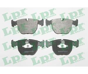 Kit pastiglie freno, Freno a disco 05P771 LPR per BMW