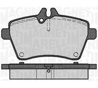 Kit pastiglie freno, Freno a disco 363916060309 MAGNETI MARELLI