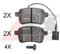 KIT PASTIGLIE FRENO POSTERIORI GIULIETTA 1.4 1.6 2.0 JTDM FERODO FDB 4308