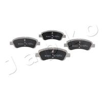 Kit pastiglie freno, Freno a disco 500051 JAPKO per OPEL CITROËN PEUGEOT DS