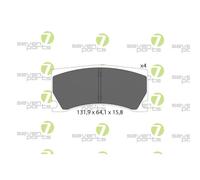 Kit Pastiglie Freno Freno A Disco 7 Seven Parts SVP29510 per Jaguar