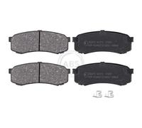 Pastiglie freno 36875 A.B.S. per TOYOTA MITSUBISHI