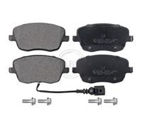 A.B.S. Kit pastiglie freno, Freno a disco compatibile con SEAT SKODA VW VAG