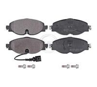 Kit Pastiglie Pattini Pasticche Anteriori e Posteriori per AUDI Q2