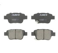 Kit pastiglie freno, Freno a disco ABE C22031ABE per AVENSIS (_T25_) 2 2003-2008