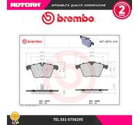 Brembo Kit Pastiglie Freno P36027