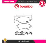 Brembo P 61 067 - Pastiglia Freno - Anteriore
