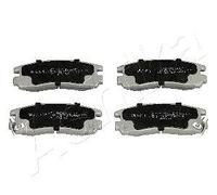 Pastiglie freno Assale posteriore 51-05-594 ASHIKA per MITSUBISHI CHRYSLER