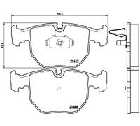 Kit pastiglie freno, Freno a disco Assale anteriore per ALPINA BMW 5 7 B10 X3 X5