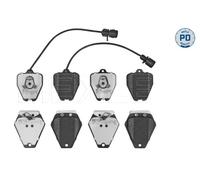 Kit pastiglie freno, Freno a disco Assale anteriore per AUDI 100 A6 A8