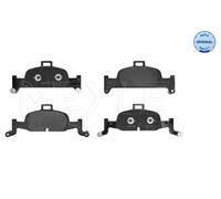 Kit pastiglie freno, Freno a disco Assale anteriore per AUDI A4 A4 Allroad A5 A6