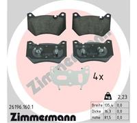 Kit pastiglie freno, Freno a disco Assale anteriore per AUDI AUDI (FAW) Q5 Q5L