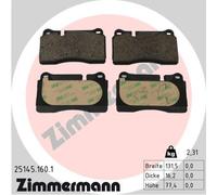 Kit pastiglie freno, Freno a disco Assale anteriore per AUDI CUPRA SEAT A3 ATECA