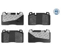 Kit pastiglie freno, Freno a disco Assale anteriore per AUDI PORSCHE A6 A7 MACAN