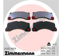 Kit pastiglie freno, Freno a disco Assale anteriore per AUDI PORSCHE VW CAYENNE