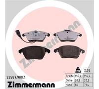 Kit pastiglie freno, Freno a disco Assale anteriore per AUDI SEAT SKODA SKODA (S