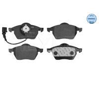 Kit pastiglie freno, Freno a disco Assale anteriore per AUDI SEAT SKODA VW A3 BO