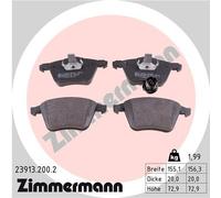 Kit pastiglie freno, Freno a disco Assale anteriore per AUDI SEAT VW A3 GOLF LEO