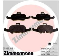 Kit pastiglie freno, Freno a disco Assale anteriore per AUDI TT