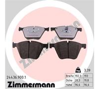 Kit pastiglie freno, Freno a disco Assale anteriore per BMW 5 7 X5 X6