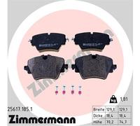 Kit pastiglie freno, Freno a disco Assale anteriore per BMW BMW (BRILLIANCE) MIN