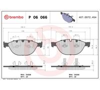 Kit pastiglie freno, Freno a disco Assale anteriore per BMW JAGUAR 5 6 XK
