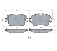 Kit pastiglie freno, Freno a disco Assale anteriore per BMW MINI 1 2 3 4 5 MINI