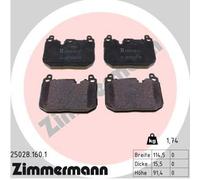 Kit pastiglie freno, Freno a disco Assale anteriore per BMW MINI 1 2 i8 MINI MIN