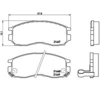 Kit pastiglie freno, Freno a disco Assale anteriore per CHANGAN CHRYSLER DFSK DO