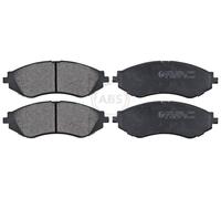 Kit pastiglie freno, Freno a disco Assale anteriore per CHEVROLET DAEWOO ARANOS