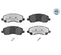 Kit pastiglie freno, Freno a disco Assale anteriore per CHRYSLER CITROËN DODGE J