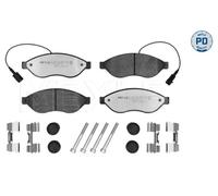 Kit pastiglie freno, Freno a disco Assale anteriore per CITROËN FIAT OPEL PEUGEO