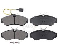 Kit pastiglie freno, Freno a disco Assale anteriore per CITROËN FIAT PEUGEOT BOX