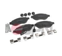 Kit pastiglie freno, Freno a disco Assale anteriore per CITROËN FIAT PEUGEOT BOX